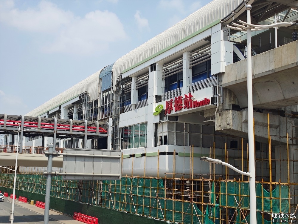东莞地铁一号线4月份进度图汇总