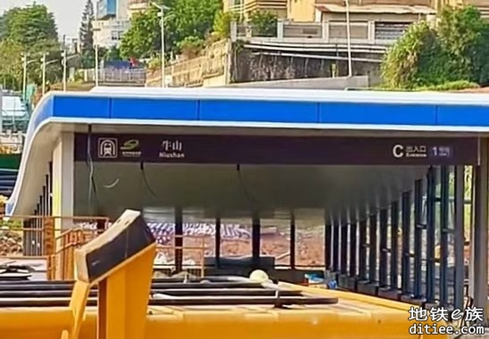 东莞地铁一号线4月份进度图汇总
