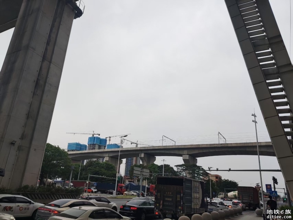 东莞地铁一号线，二号线5月份进度图汇总
