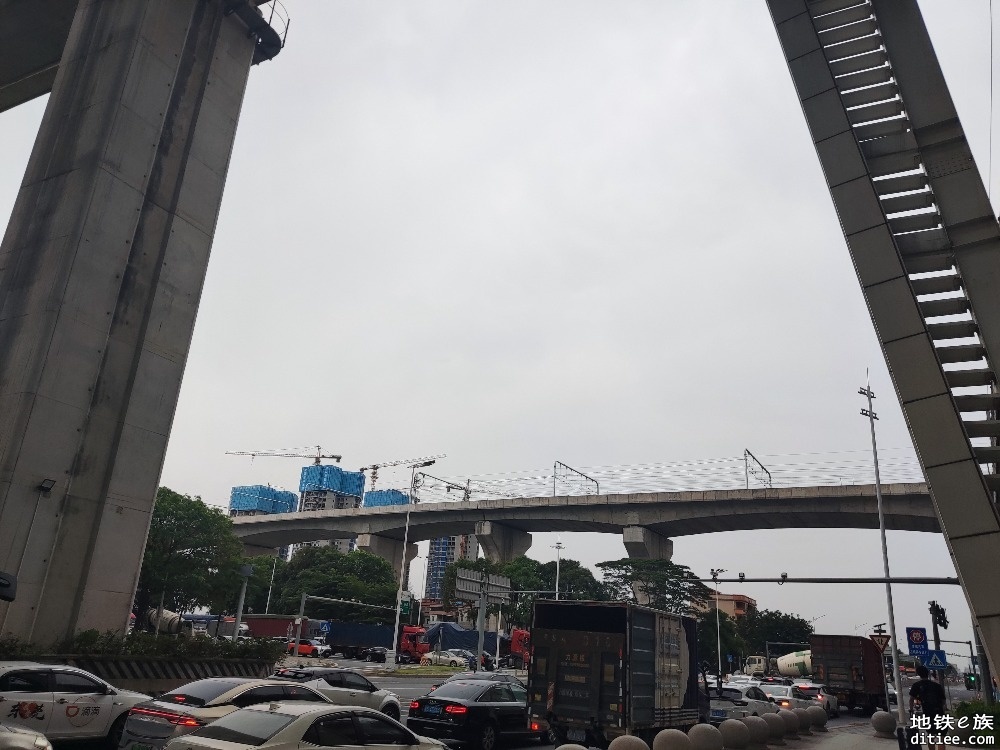 东莞地铁一号线，二号线5月份进度图汇总