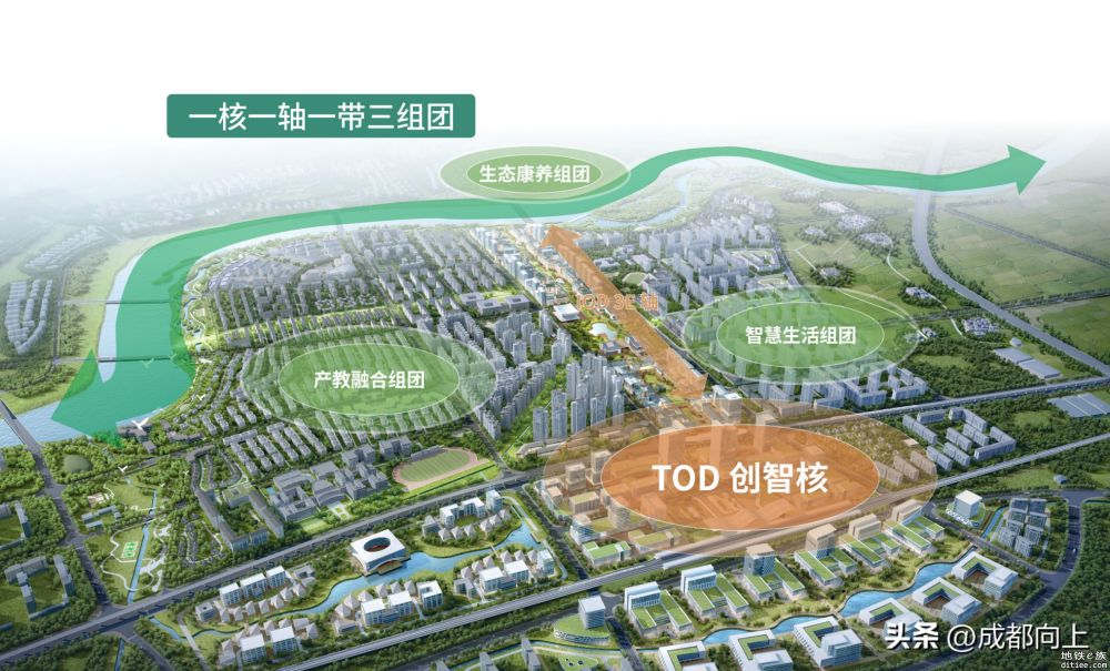五津站TOD即将启动，新津未来的商业中心就在这里