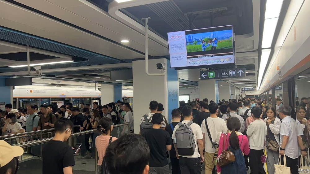 深圳地铁13号线早高峰客流观察