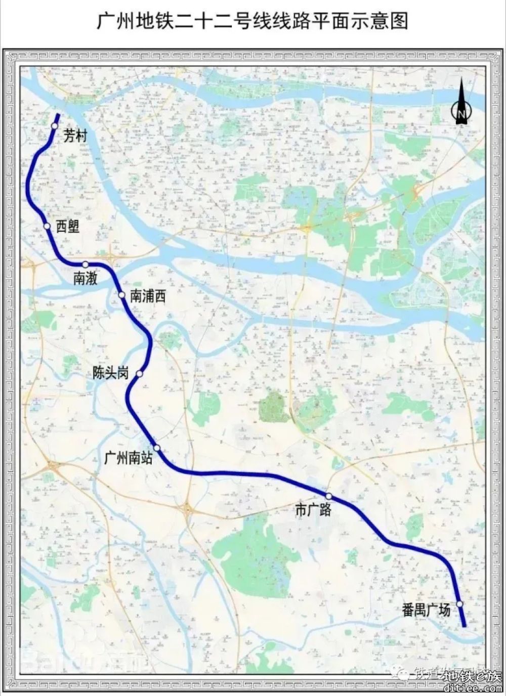 验收完成！广州地铁22号线后通段，传来好消息