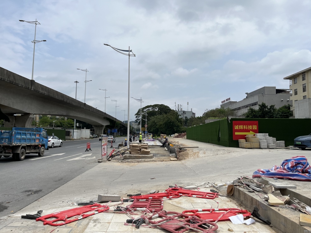 东莞地铁一号线，二号线5月份进度图汇总