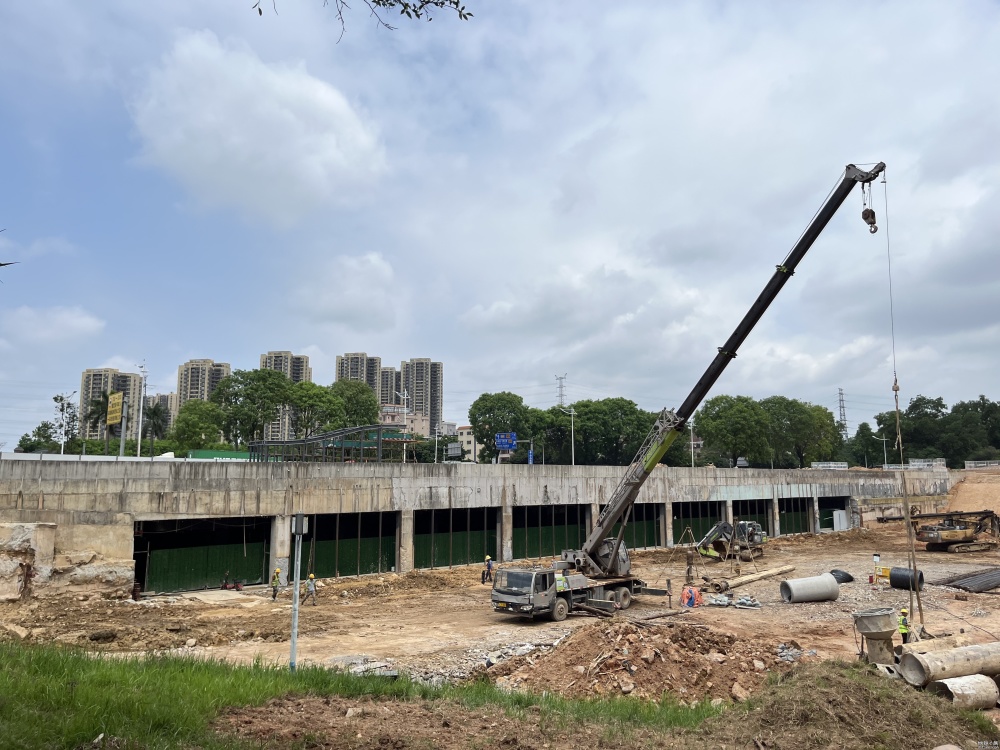 东莞地铁一号线，二号线5月份进度图汇总