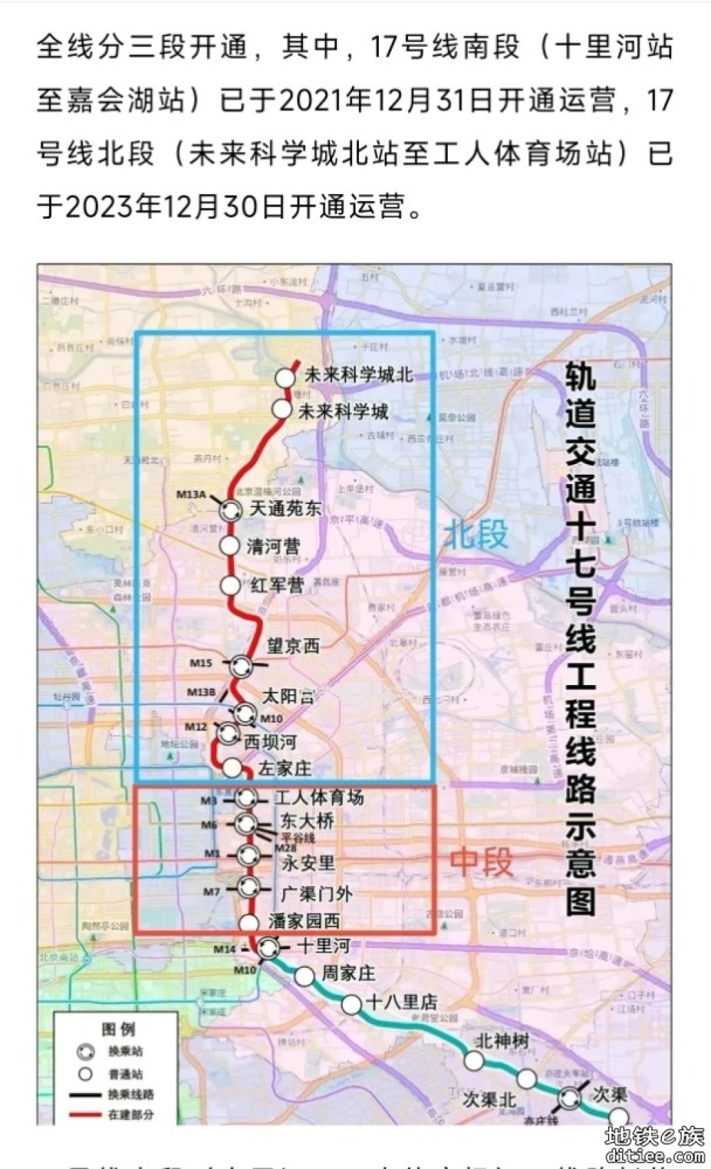 通过竣工验收！北京地铁17号线，冲刺年内开通