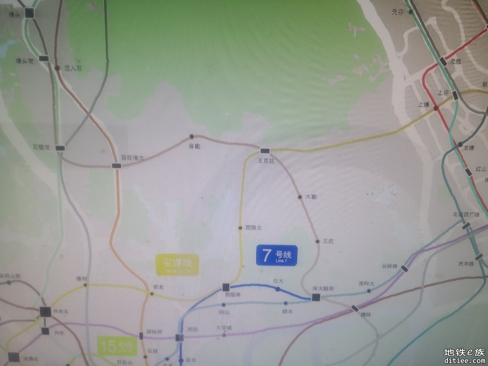 为什么没有规划穿越塘朗山南北的地铁？