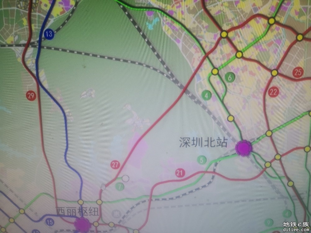 为什么没有规划穿越塘朗山南北的地铁？