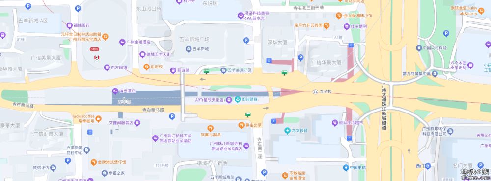 广州地铁第二个虚拟换乘站--五羊邨站