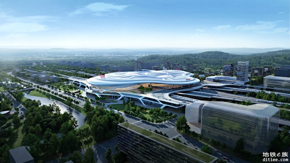 南京北站建成效果