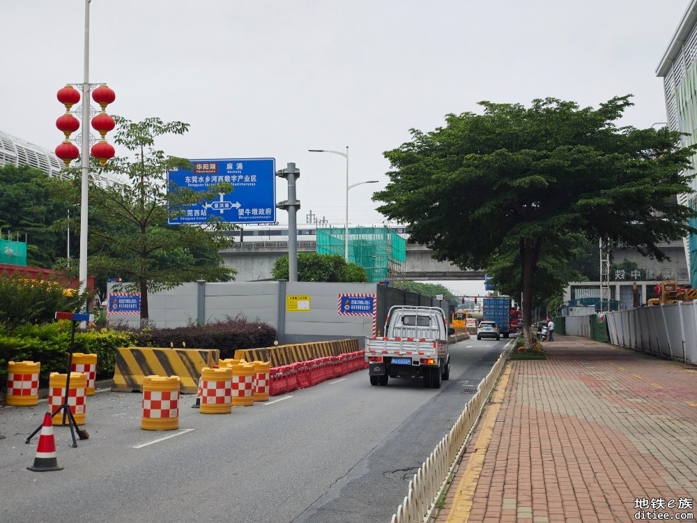 东莞地铁一号线，二号线5月份进度图汇总