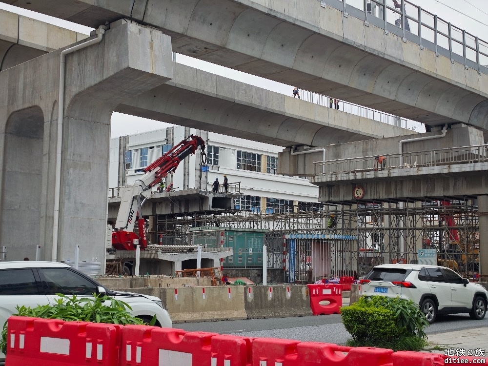 东莞地铁一号线，二号线5月份进度图汇总
