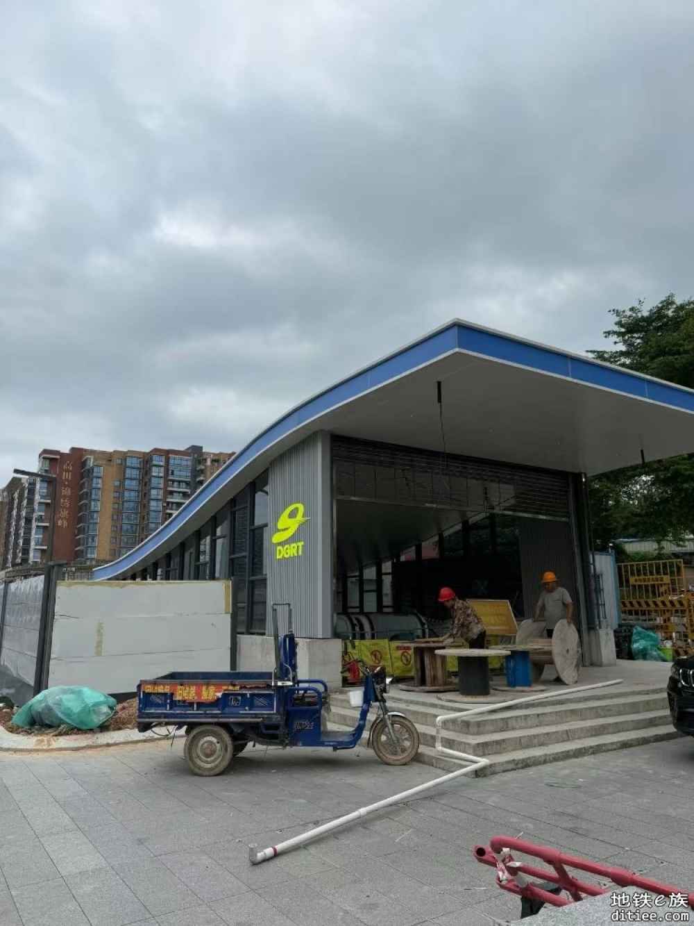 东莞地铁一号线，二号线5月份进度图汇总