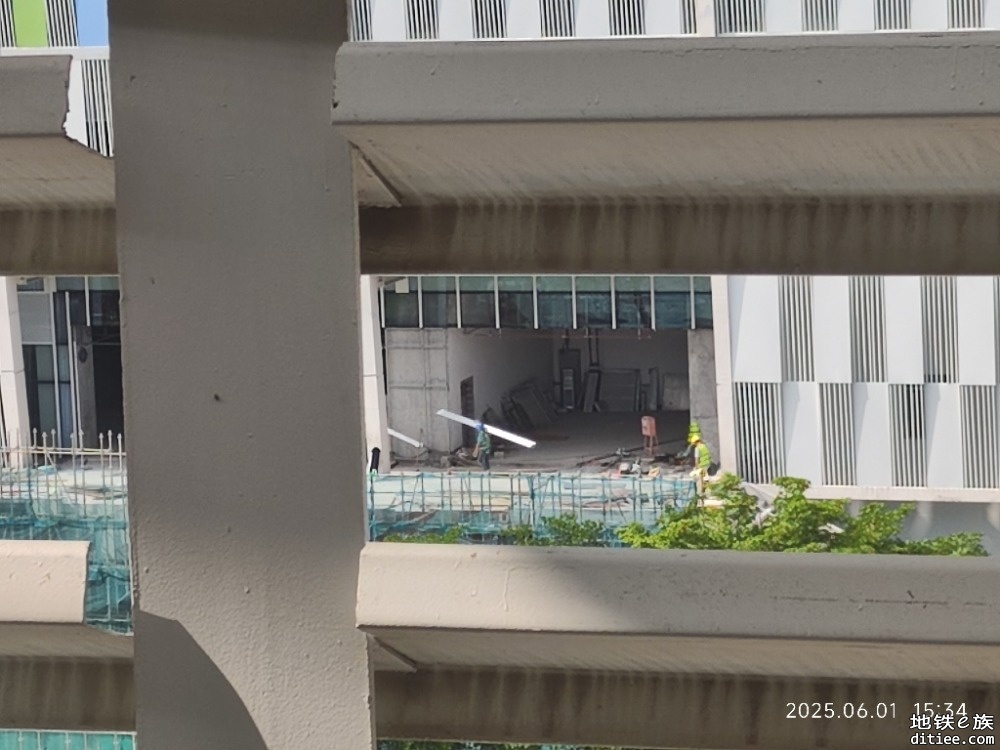 东莞地铁一号线6月进度图汇总