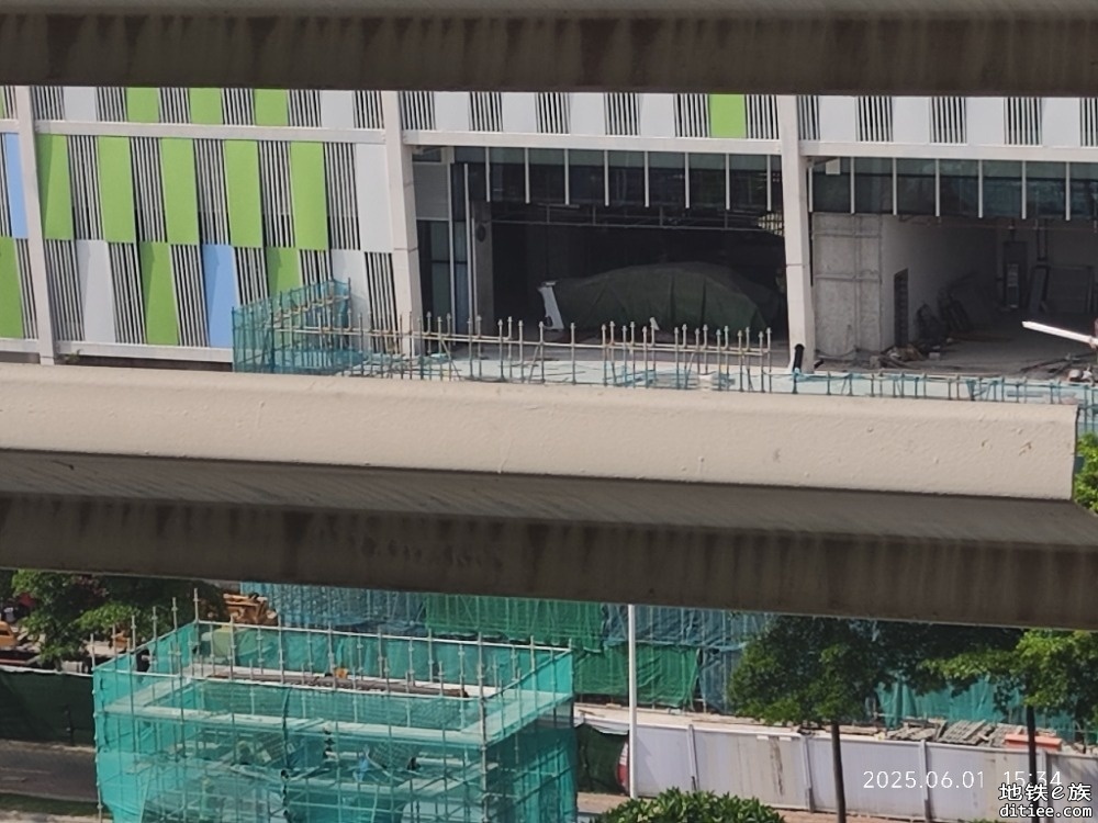东莞地铁一号线6月进度图汇总