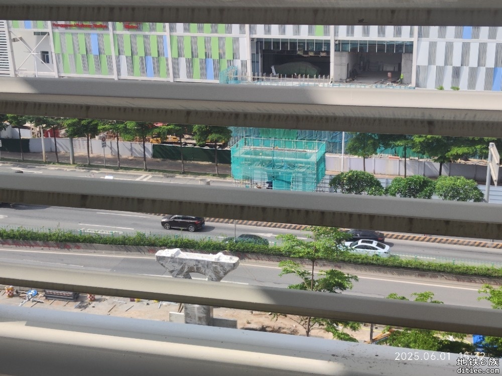 东莞地铁一号线6月进度图汇总