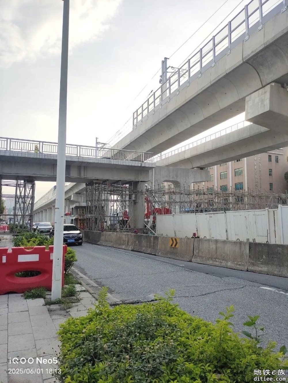 东莞地铁一号线6月进度图汇总