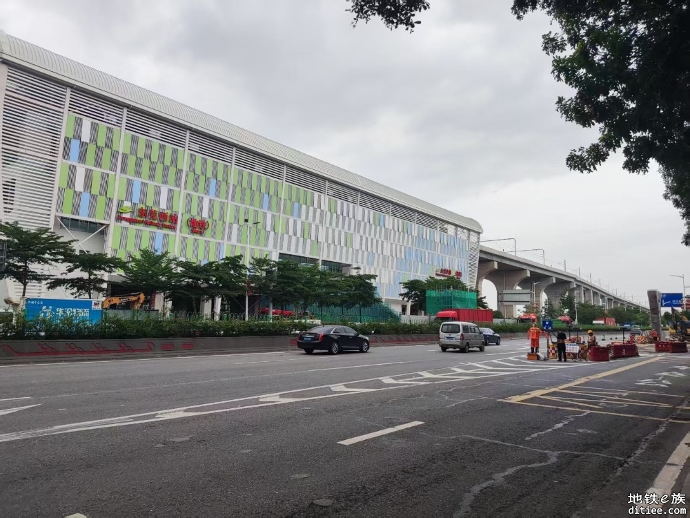 东莞地铁一号线6月进度图汇总