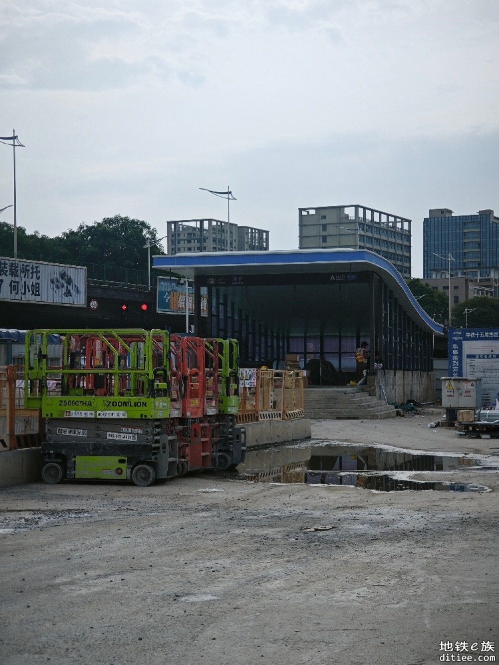 东莞地铁一号线6月进度图汇总