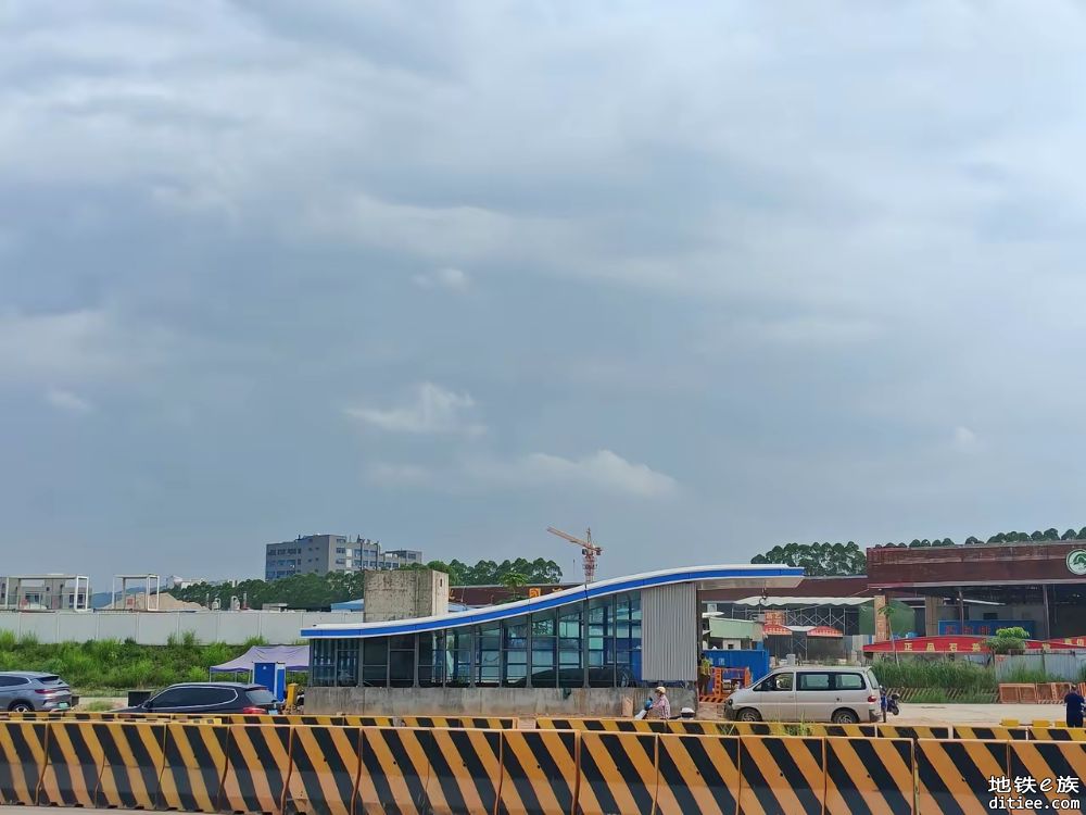 东莞地铁一号线6月进度图汇总