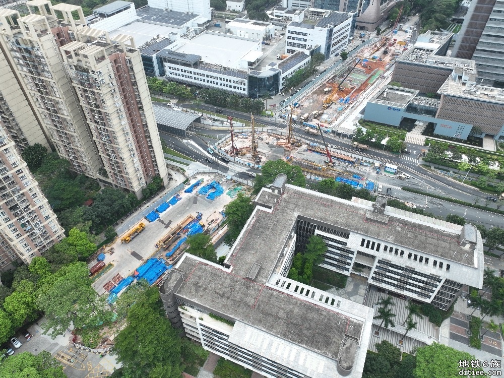 15号线 宝安公园站、洪浪北站、海城站建设近况