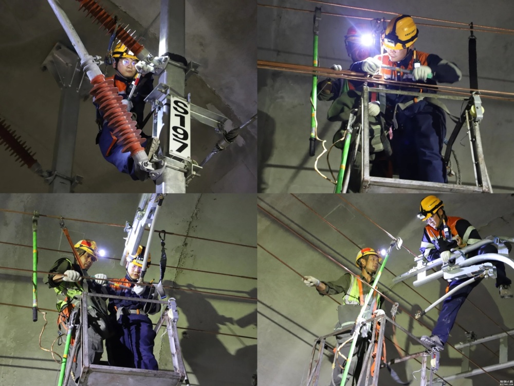 广惠北延、广州东环南段等既有站新线接入天窗施工完成