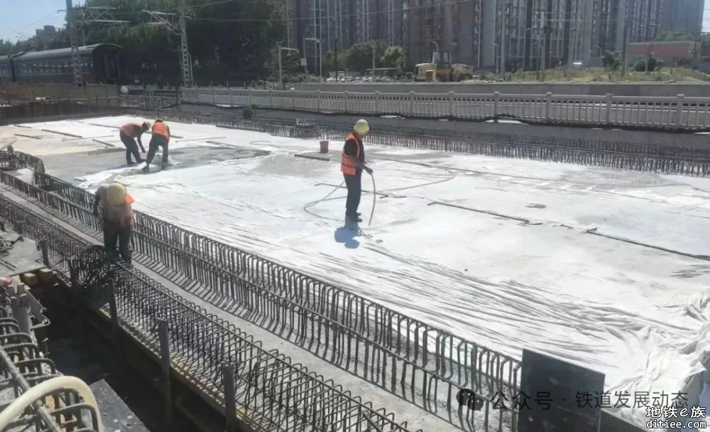浇筑完成！北京市郊铁路城市副中心线，最新进展