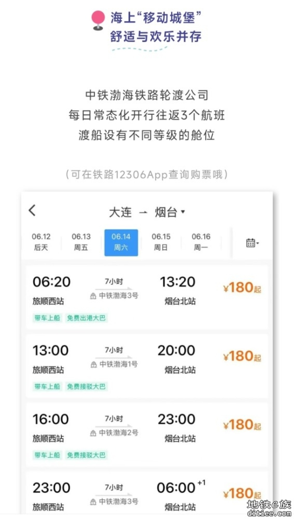 铁路轮渡是什么？网友：海上“移动城堡”