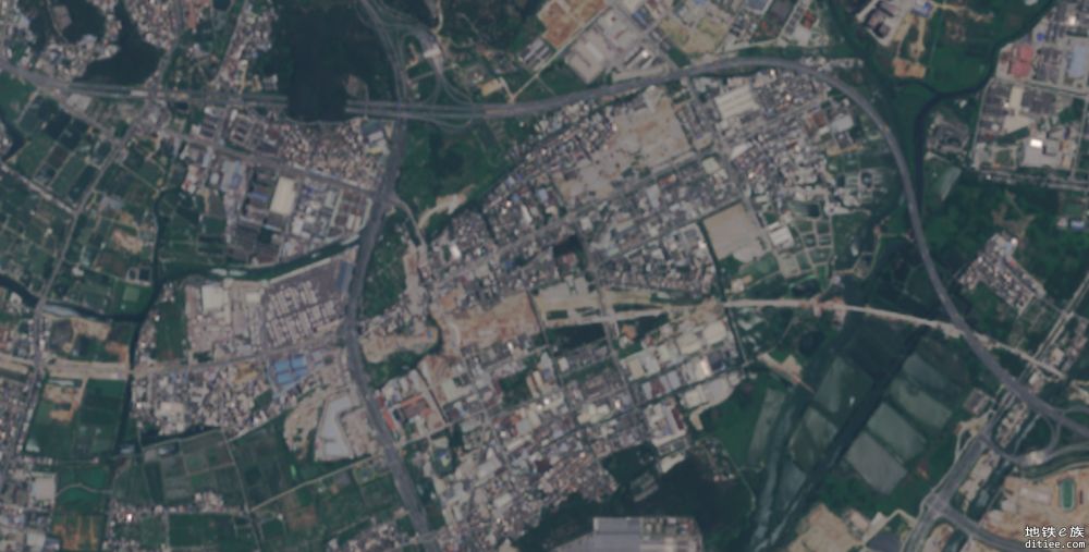 东莞轨道建设卫星图长期更新（2025）