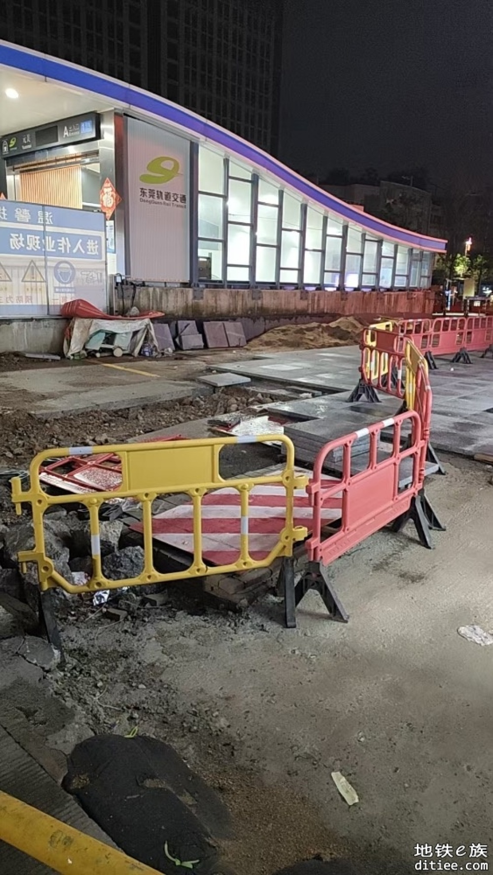 东莞地铁一号线6月进度图汇总