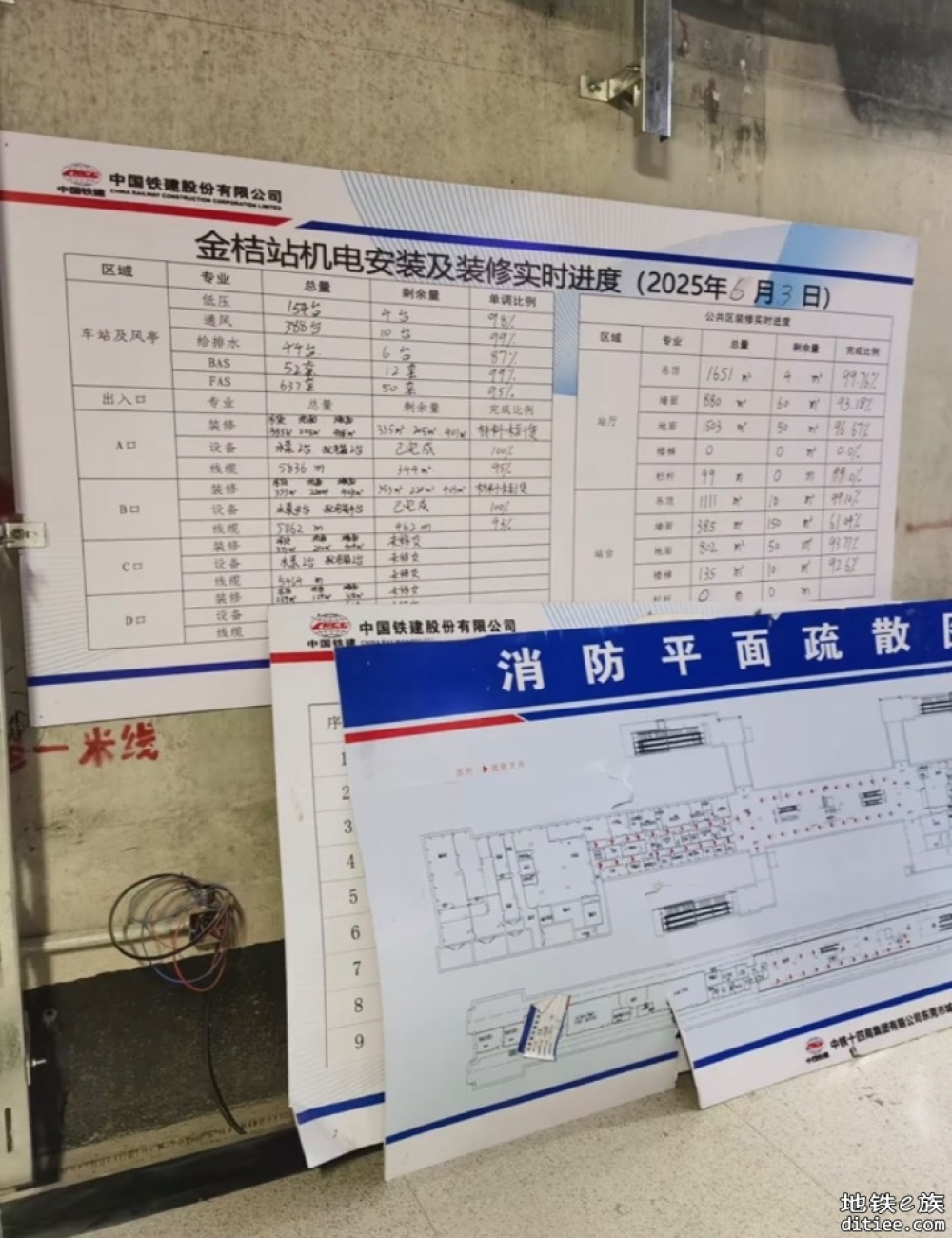 东莞地铁一号线6月进度图汇总