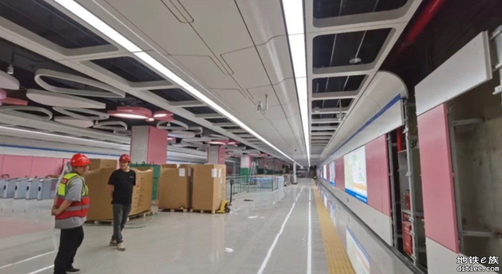 东莞地铁一号线6月进度图汇总