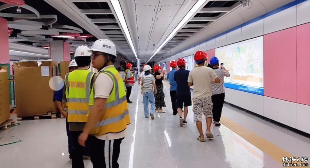 东莞地铁一号线6月进度图汇总