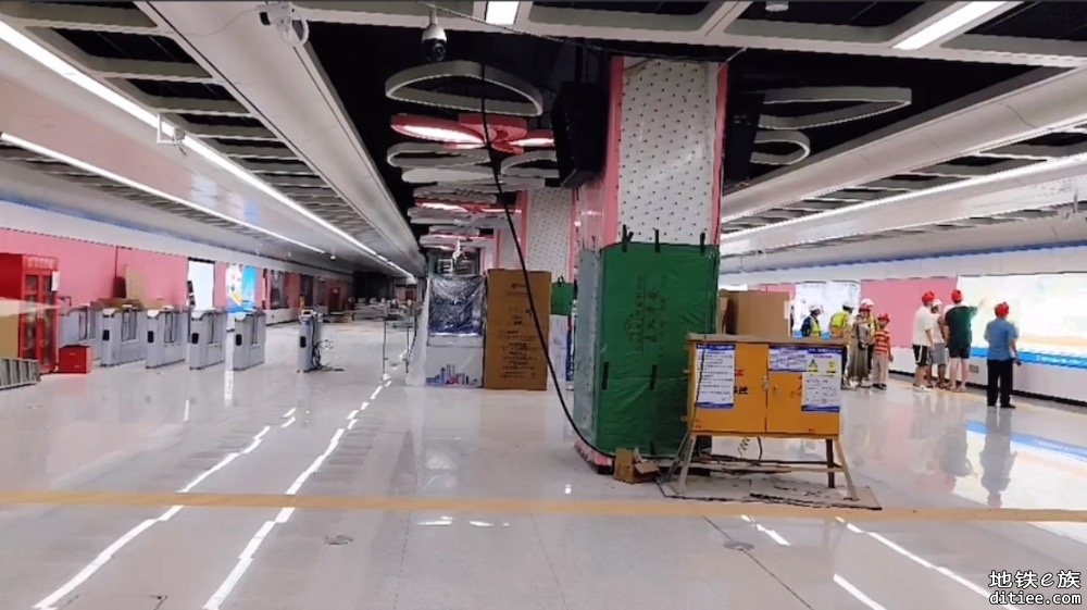 东莞地铁一号线6月进度图汇总