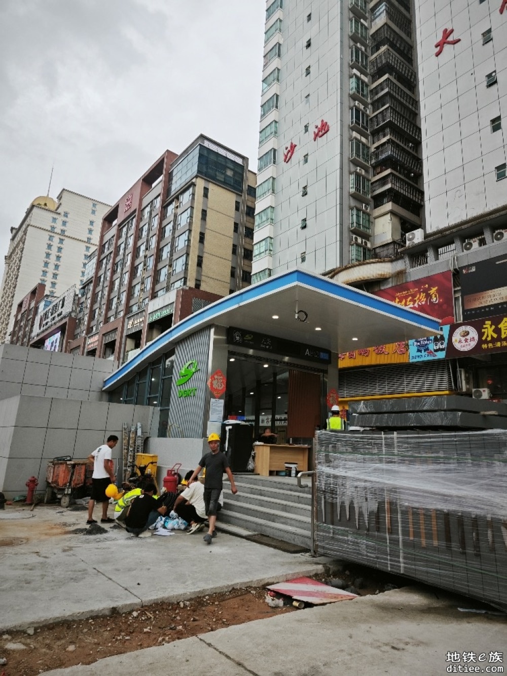 东莞地铁一号线6月进度图汇总