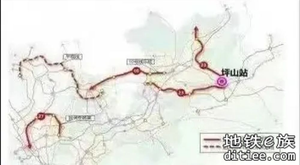龙岗区近期轨道规划进展