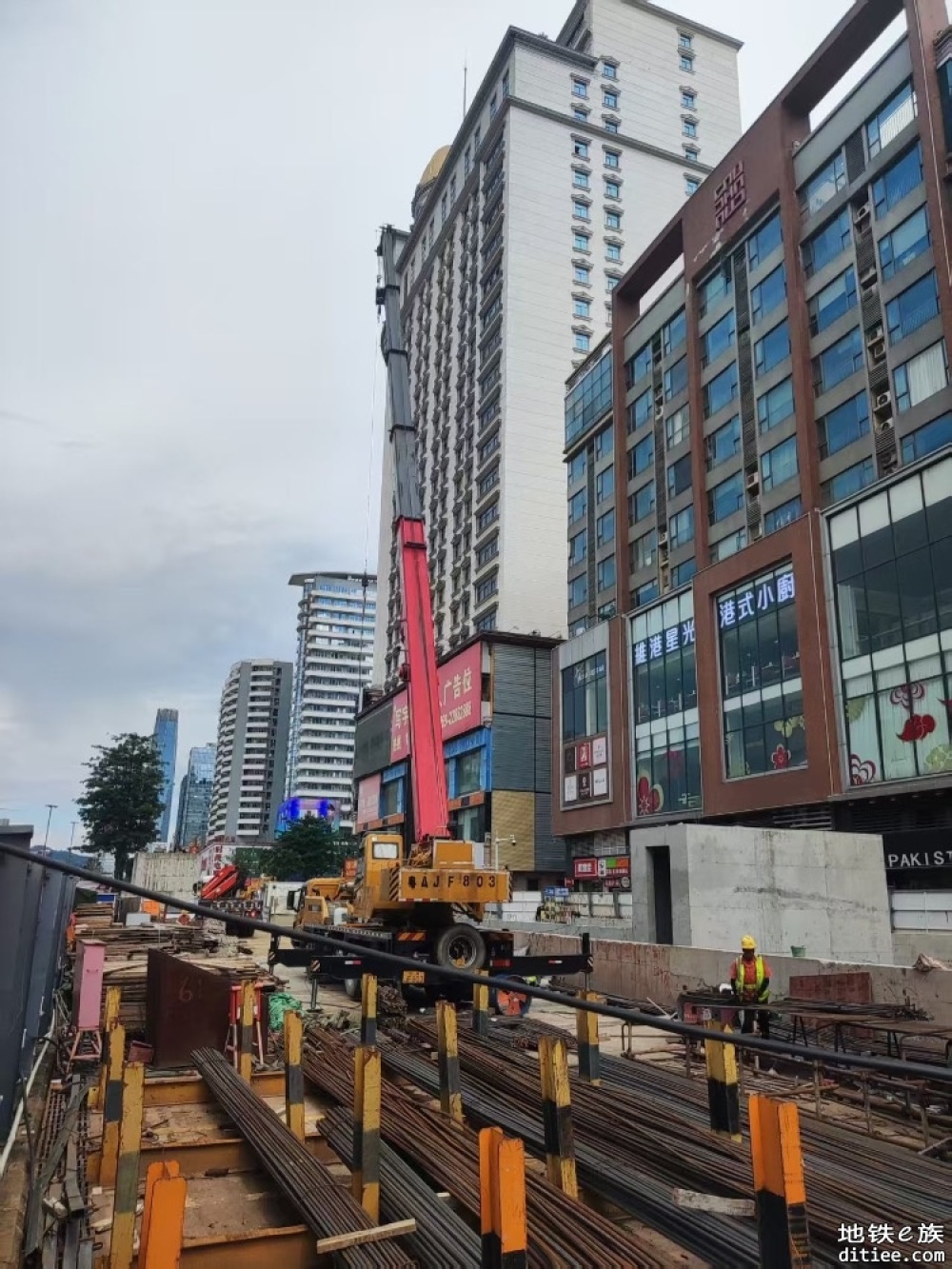 东莞地铁一号线6月进度图汇总