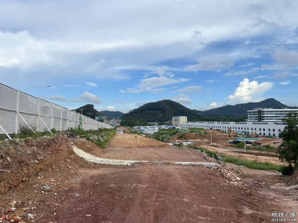 东莞地铁一号线6月进度图汇总