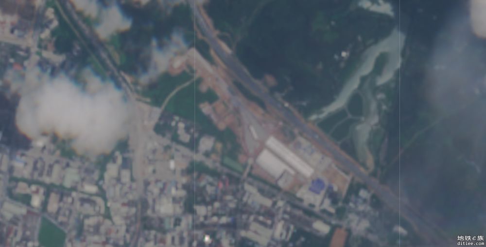 东莞轨道建设卫星图长期更新（2025）