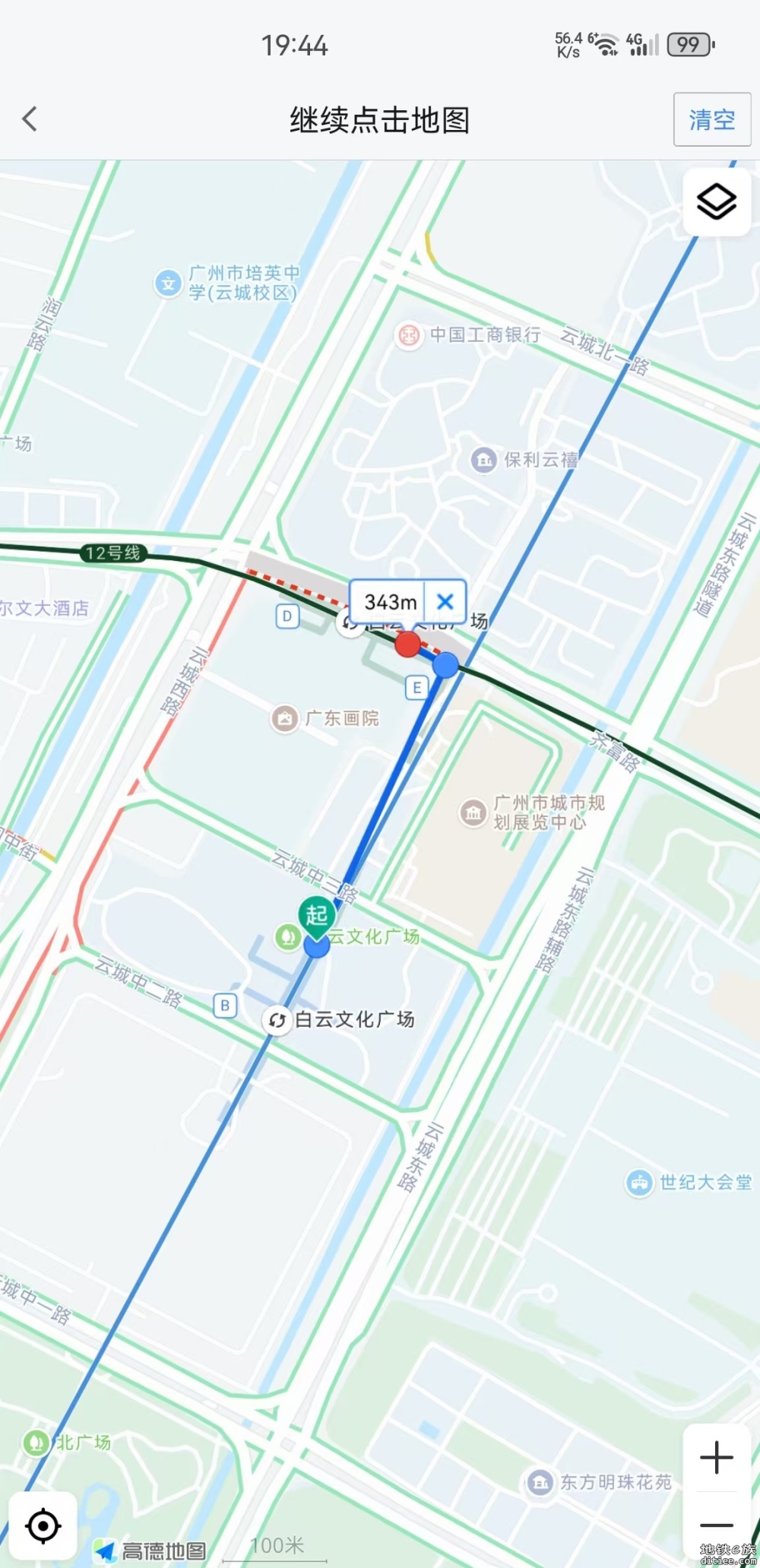 白云文化广场站换乘通道过长设计不合理