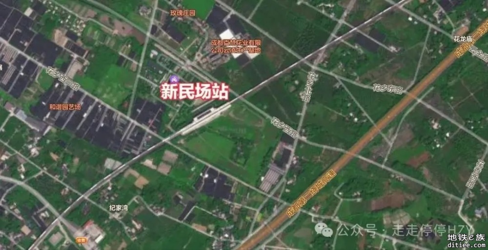 成都成彭快铁的几个“高铁站”，建成即被废弃