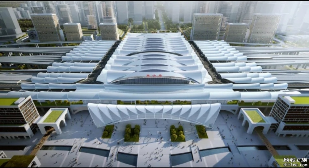广州南沙站将于今年8月底开建，预计2028年2月底全面建成