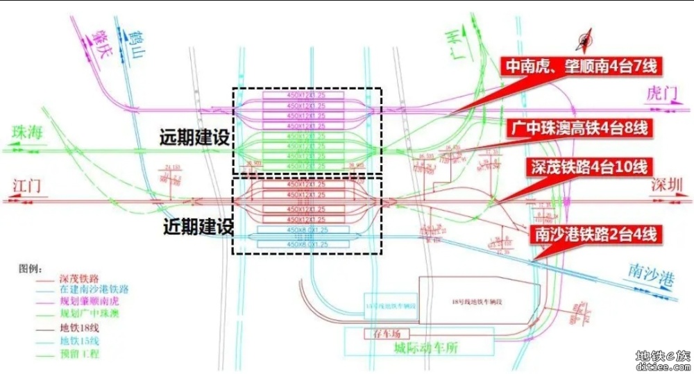 广州南沙站将于今年8月底开建，预计2028年2月底全面建成