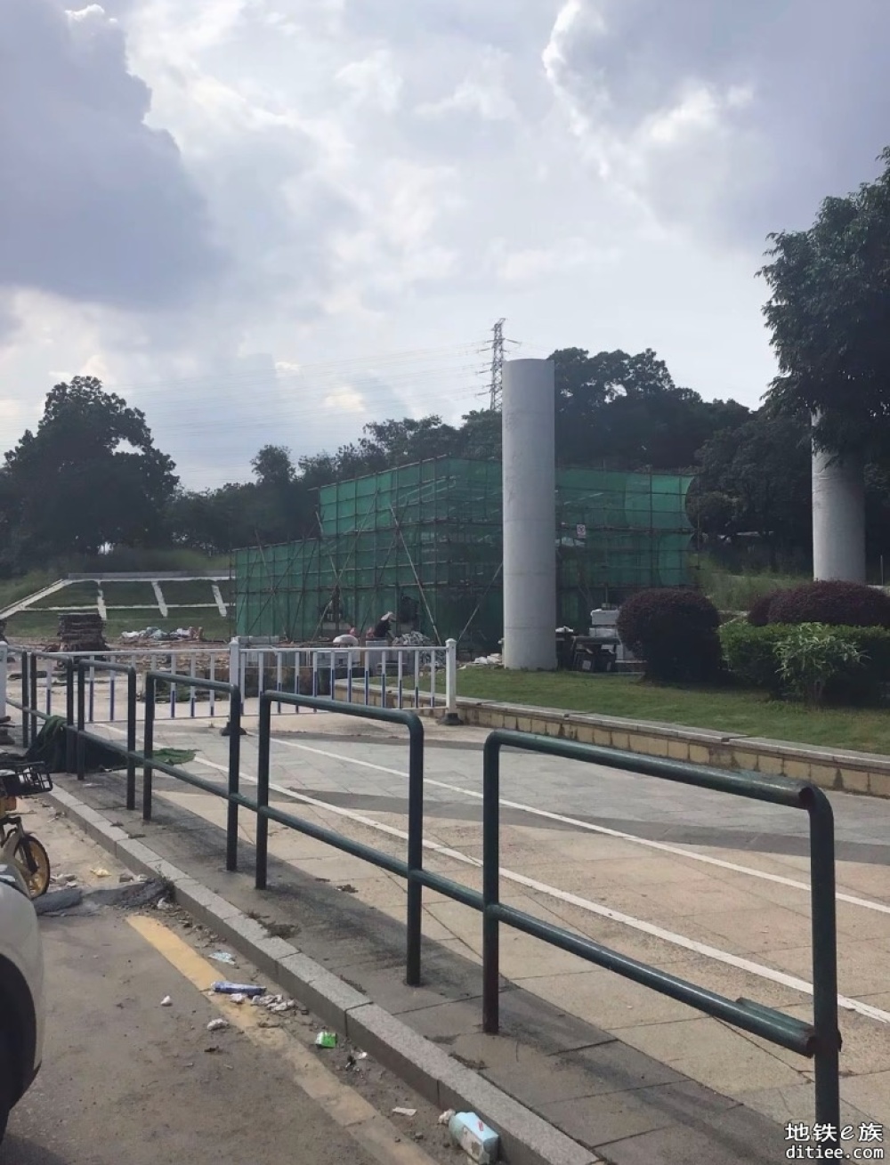 东莞地铁一号线7月份进度图汇总