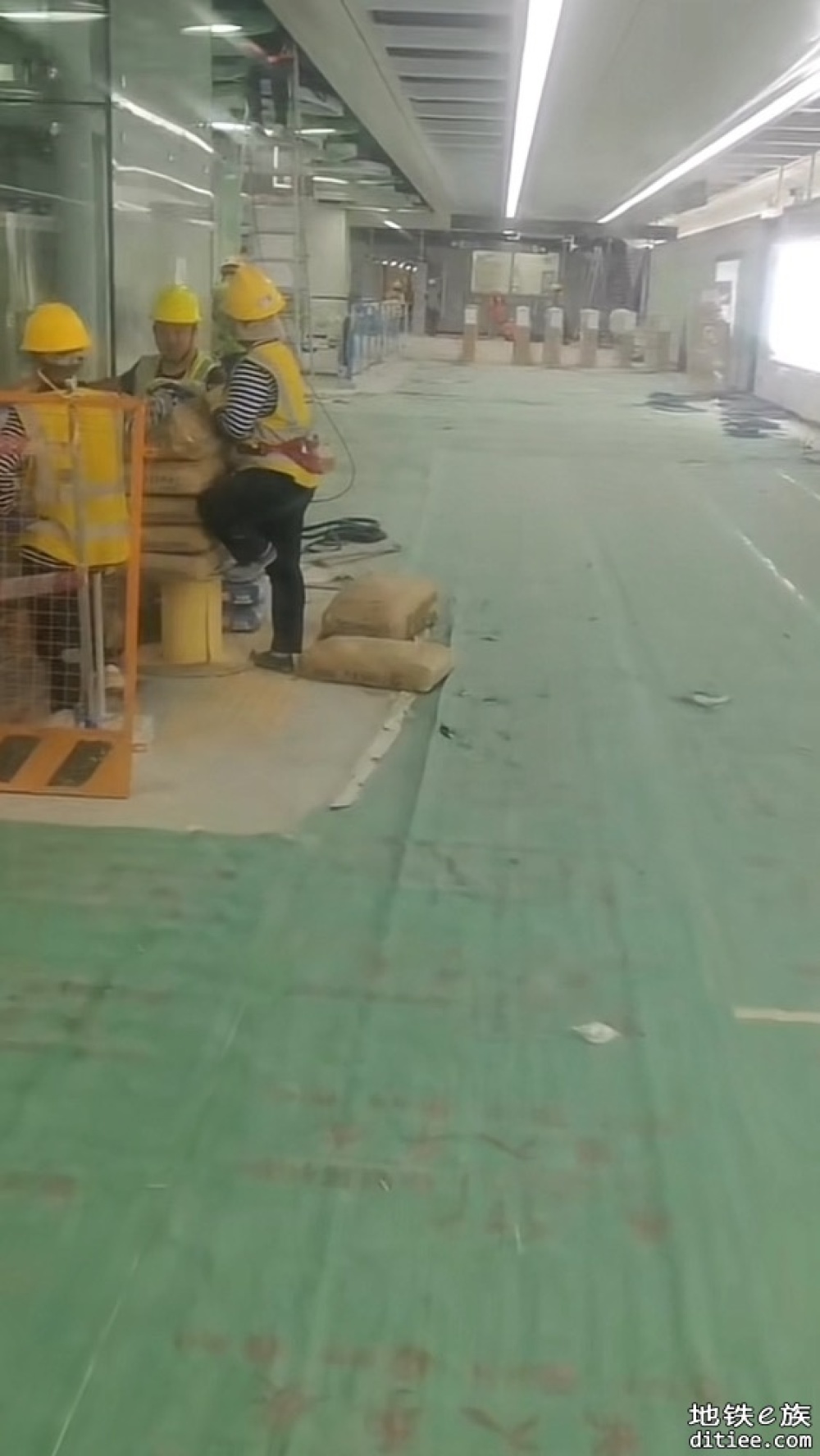 东莞地铁一号线7月份进度图汇总