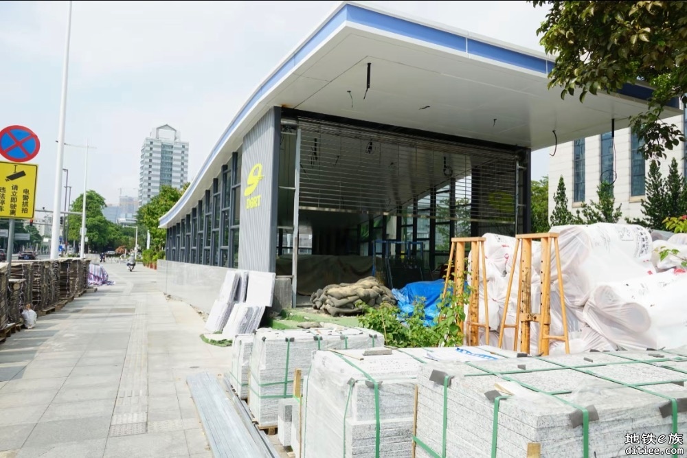 东莞地铁一号线7月份进度图汇总