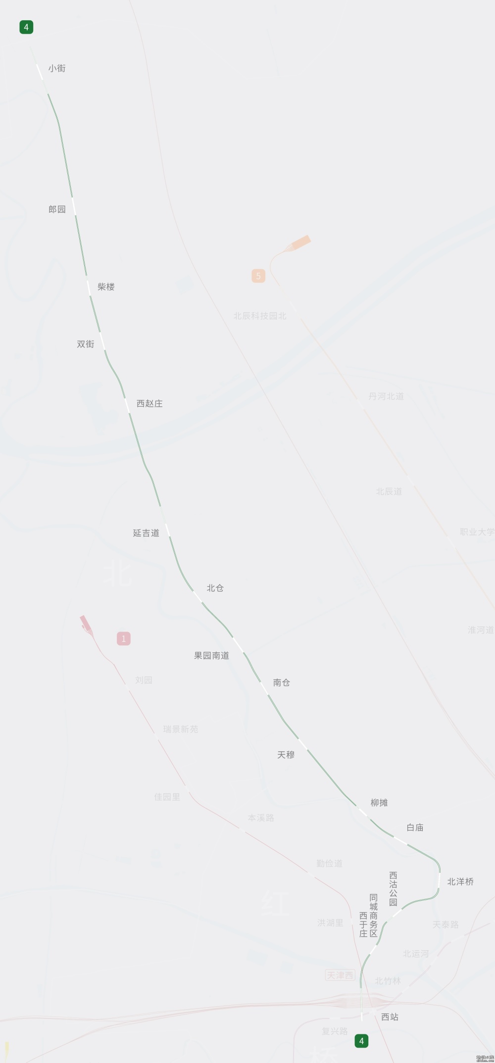 天津地铁4号线北段