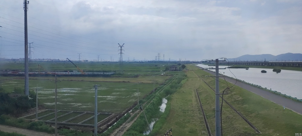 马骡圩站改造现场