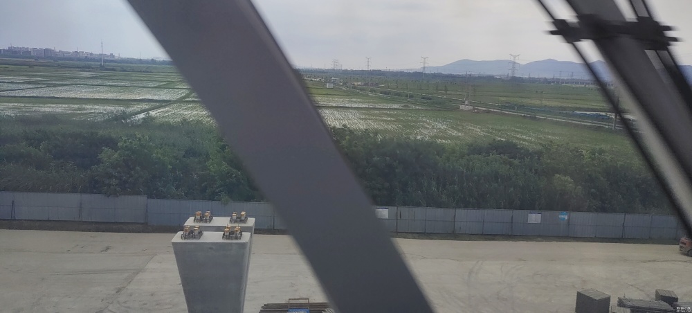 马骡圩站改造现场