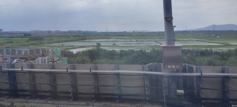 马骡圩站改造现场
